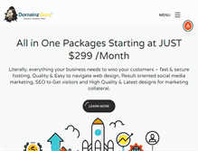 Tablet Screenshot of domainzguru.com